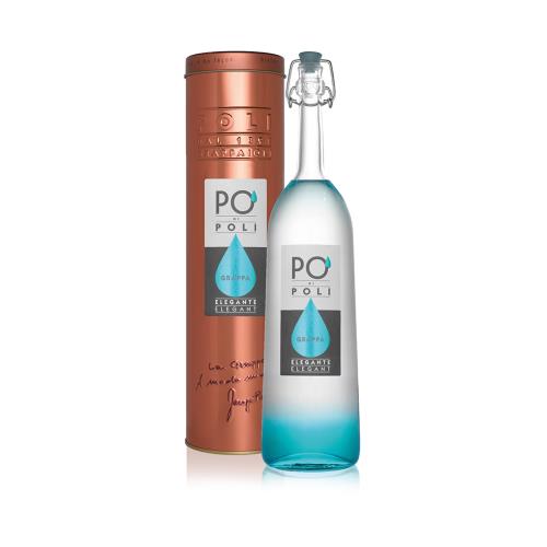 PO' Grappa Poli Aromatica Traminer in tubo - Poli Distillerie